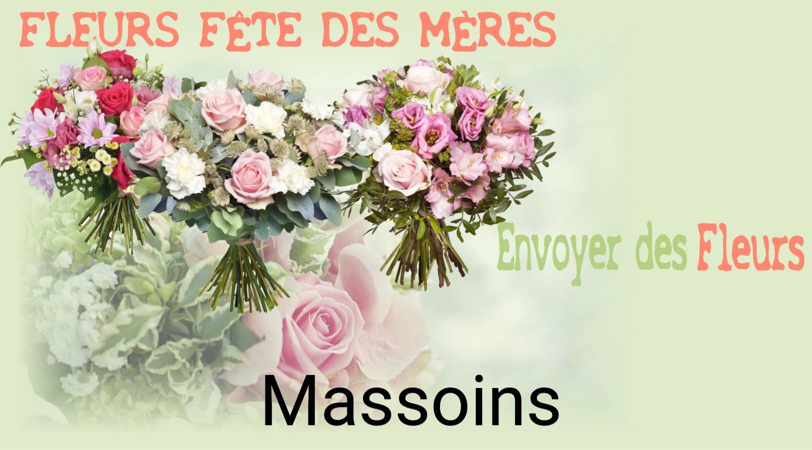 Bouquet de Fête des Mères livré à Massoins